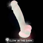 SILEXD â€“ MODELLO DI PENE REALISTICO 7 ROSA BRILLANTE AL BUIO