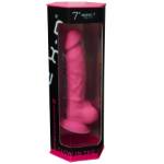 SILEXD â€“ MODELLO DI PENE REALISTICO 7 ROSA BRILLANTE AL BUIO