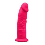 SILEXD - MODELLO PENE REALISTICO 2 ROSA + TELECOMANDO LRS 17 CM