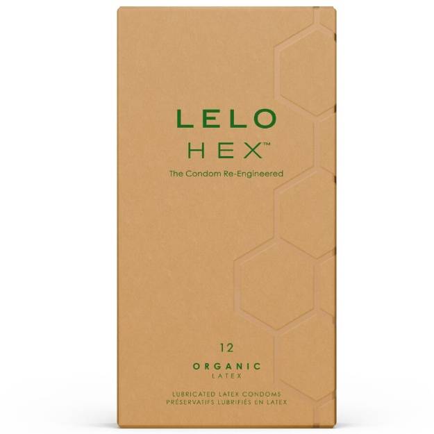 LELO - HEX ORGANIC CONDOM BOX 12 UNITÃ€
