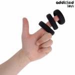 ADDICTED TOYS - SET DI ANELLI PIATTI IN SILICONE
