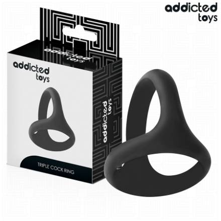 ADDICTED TOYS - ANELLO PER PENE TRIPLO SPESSO