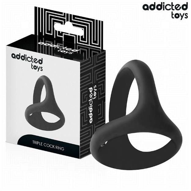 ADDICTED TOYS - ANELLO PER PENE TRIPLO SPESSO