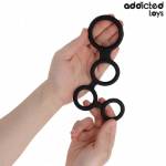 ADDICTED TOYS - ANELLO PER PENE CON DIVISORI PER TESTICOLI