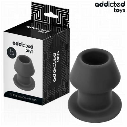 ADDICTED TOYS - EXTREME HOLLOW ANAL PLUG TAGLIA M 8,7 CM