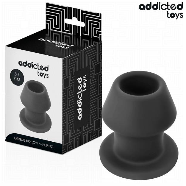 ADDICTED TOYS - EXTREME HOLLOW ANAL PLUG TAGLIA M 8,7 CM