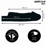 ADDICTED TOYS - ESTENSIONE PENE TRASPARENTE TAGLIA S 23 CM