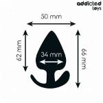 ADDICTED TOYS - TAPPO ANALE TAGLIA M 6,6 CM