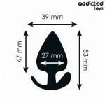 ADDICTED TOYS - TAPPO ANALE TAGLIA S 5,3 CM