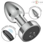 INTENSE - PLUG ANALE 10 VIBRAZIONI METALLO CON TELECOMANDO S