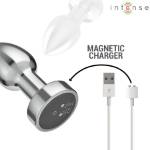 INTENSE - PLUG ANALE 10 VIBRAZIONI METALLO CON TELECOMANDO S