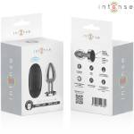 INTENSE - PLUG ANALE 10 VIBRAZIONI METALLO CON TELECOMANDO S