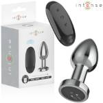 INTENSE - PLUG ANALE 10 VIBRAZIONI METALLO CON TELECOMANDO M