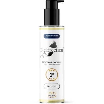 MEDICA GROUP - GEL INTIMO PER EREZIONI GRANDI PER UOMINI 150 ML