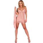 LIVCO CORSETTI FASHION - HYEONA 1710 BABYDOLL + PERIZOMA ROSA L