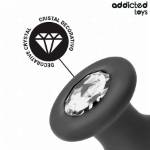 ADDICTED TOYS - PLUG ANALE CON GIOIELLO TAGLIA S 8,8 CM