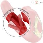 INTENSE - NATHY DOPPIO VIBRATORE CON BOCCA STIMOLANTE MULTIFUNZIONE ROSSO