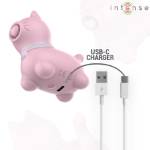 INTENSE - STIMOLATORE CLITORIDEO PER CUCCIOLI ROSA